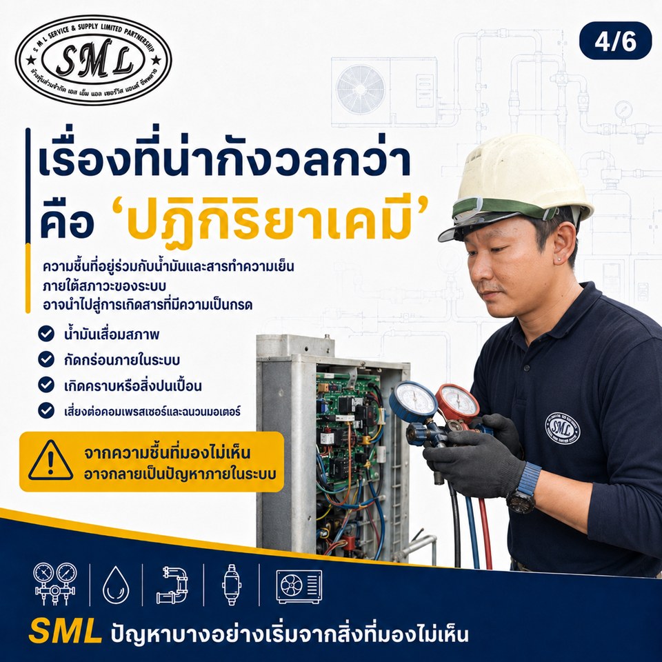 ความชื้นในระบบท่อน้ำยา มีผลกระทบต่อระบบแอร์มากแค่ไหน ภาพที่ 4